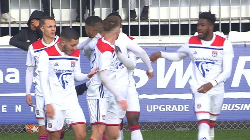 L'équipe Youth League de l'OL