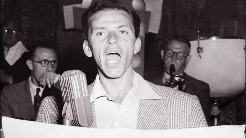 Frank Sinatra sur scène