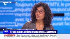 Démission du maire de Saint-Brévin: Saphia Aït Ouarabi (SOS Racisme) dénonce "un laissez-passer face aux violences d'extrême droite"