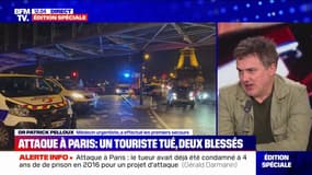 "Il y avait du sang partout": le médecin urgentiste Patrick Pelloux a effectué les premiers secours sur le touriste tué lors de l'attaque à Paris 