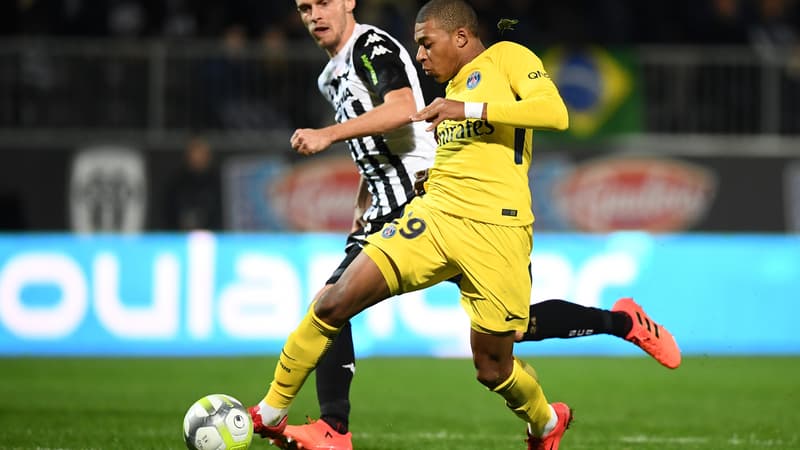 Romain Thomas et Kylian Mbappé