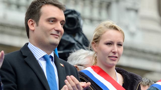 Florian Philippot et Marion Maréchal-Le Pen 