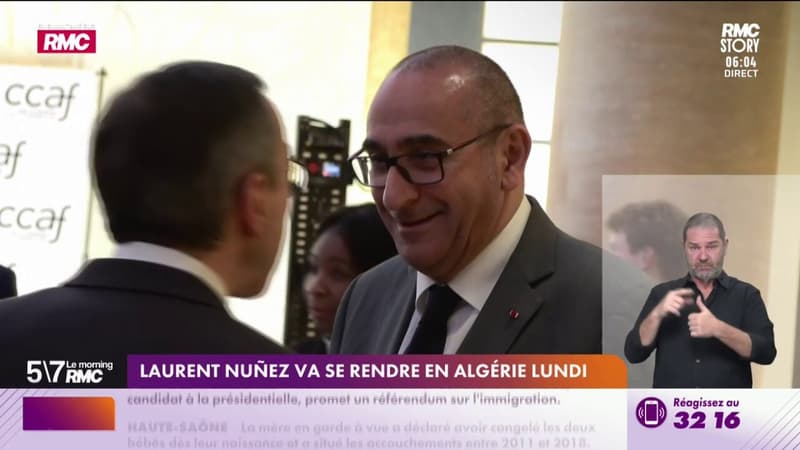 Laurent Nuñez va se rendre en Algérie lundi