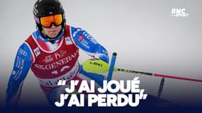 Slalom (Val-d'Isère) : "Ça fait partie de l'apprentissage" relativise Amiez après sa chute