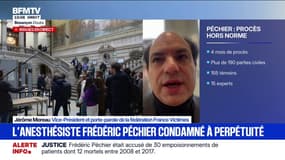 Frédéric Péchier condamné à la perpétuité: pour Jérôme Moreau (France Victimes) "c'est le triomphe de la vérité"