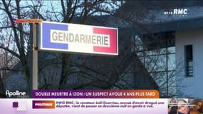 Double meurtre à Izon: un suspect avoue 4 ans plus tard