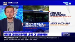 Alpes-Maritimes: grève des bus sur le réseau ZOU!