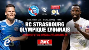 RC Strasbourg-Olympique Lyonnais en direct sur RMC
