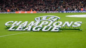 Le logo de la Ligue des champions en octobre 2024