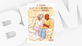 La nouvelle campagne du Planning familial montre un homme "enceint" et suscite la polémique.