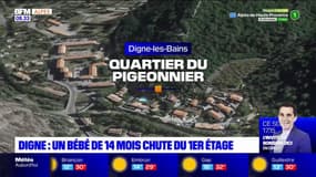 Digne-les-Bains: un bébé de 14 mois chute du premier étage