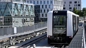 La ligne B du métro de Rennes, le 19 septembre 2022