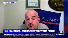 Trafic de drogue à Grenoble: "On est en manque de moyens humains", regrette Yannick Biancheri (Alliance Police nationale)