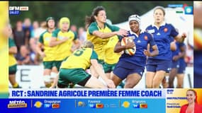 RCT: Sandrine Agricole première femme coach de Top 14