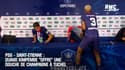 PSG - Saint-Etienne : Quand Kimpembe "offre" une douche de champagne à Tuchel 