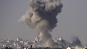 Les conséquences d'un bombardement sur Gaza, le 7 novembre 2023 