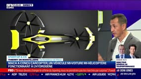 Start up & co : Maca a conçu Carcopter, un véhicule mi-voiture mi-hélicoptère fonctionnant à l'hydrogène - 03/11