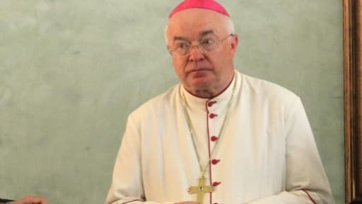 Le Polonais Josef Wesolowski, alors nonce apostolique en République dominicaine à Saint-Domingue, le 12 août 2011