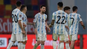 Lionel Messi avec l'Argentine