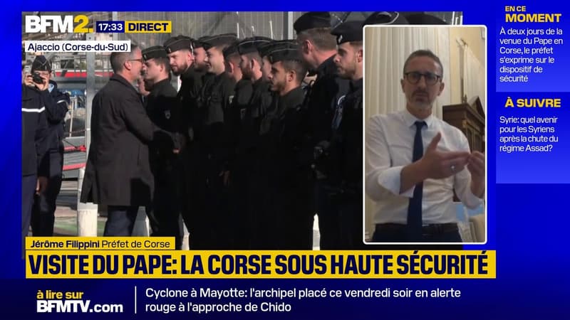 Visite du pape François: le préfet de Corse assure que la population pourra se déplacer