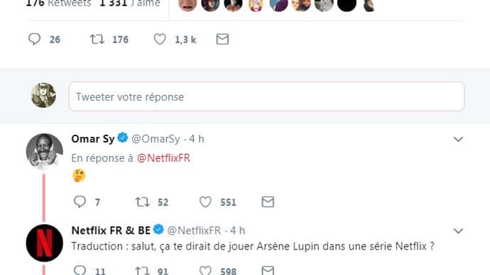 Omar Sy en Arsène Lupin?