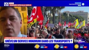 Grève: une loi sur le service minimum dans les transports