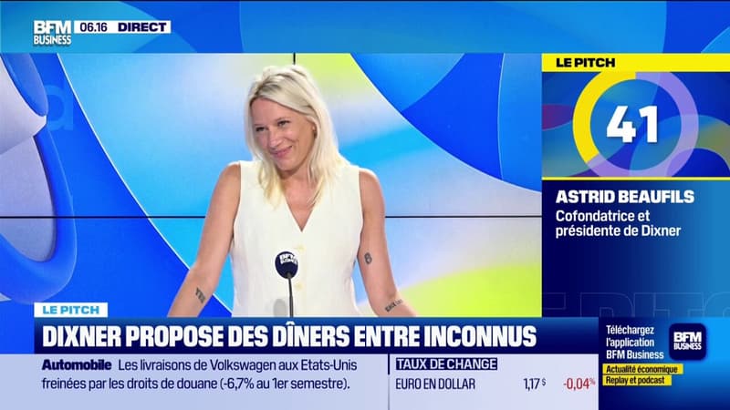 Dixner propose des dîners entre inconnus