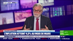 L'inflation atteint 4,5% au mois de mars