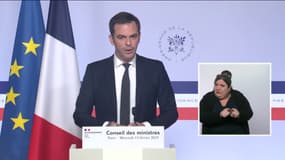 Olivier Véran à l'issue du Conseil des ministres le 15 février 2023 