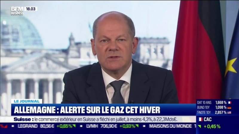 Allemagne : alerte sur le gaz cet hiver