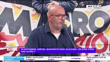Mobilisation du 18 septembre : "Quand je me mets en grève, ça me coûte 100 balles par jour", avoue Benjamin Amar