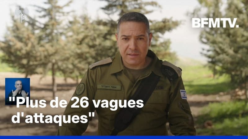 Guerre au Moyen-Orient: le point du porte-parole de l'armée israélienne au 7ème jour du conflit