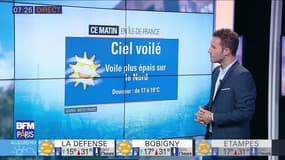 Météo Paris Île-de-France du 17 juillet: Ciel voilé ce matin