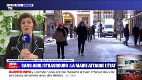 Sans-abri: Jeanne Barseghian, maire de Strasbourg, "souhaite mener une action en justice contre l'État"