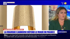 Azur Business du mardi 26 décembre - La marque cannoise défend le Made in France