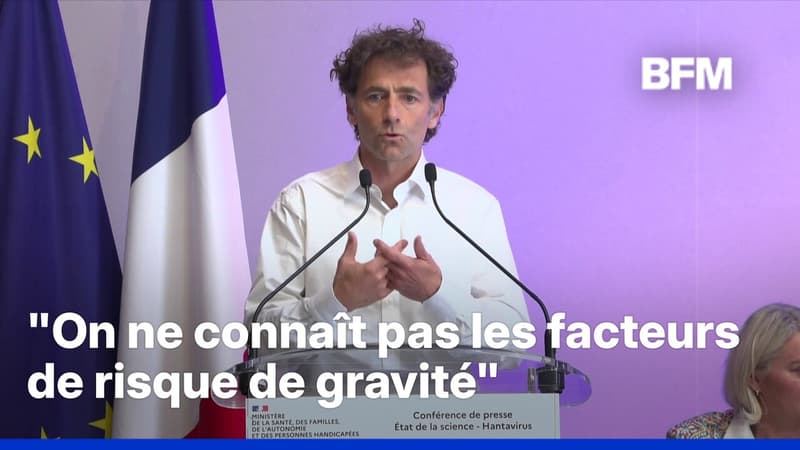 Hantavirus: "On ne connaît pas les facteurs de risque de gravité", indique le Pr Xavier Lescure