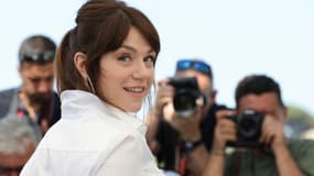 L'actrice belge Emilie Dequenne au Festival de Cannes, le 27 mai 2022