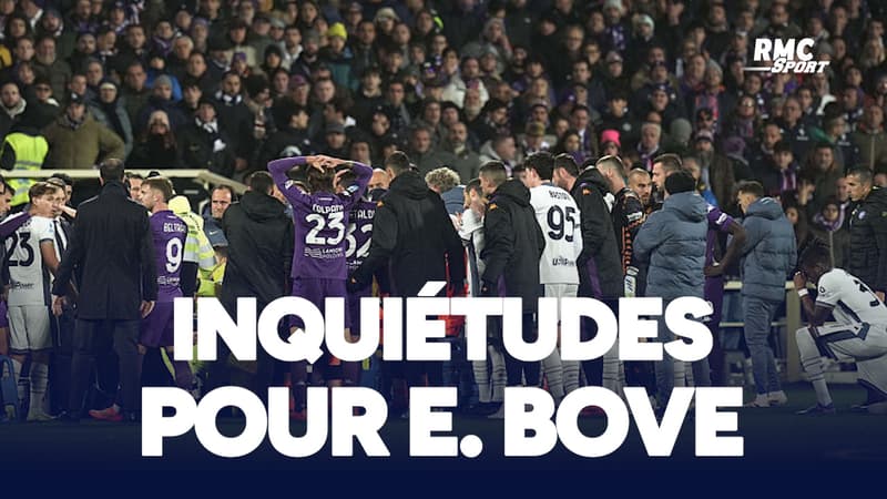 Fiorentina-Inter : Vives inquiétudes pour Bove qui s'est effondré sur le terrain