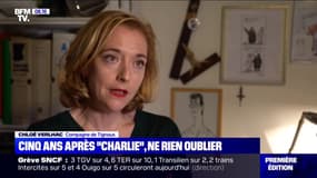 Cinq ans après l'attentat de Charlie Hebdo, la compagne de Tignous sort un livre intitulé "Si tu meurs, je te tue"