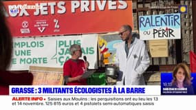 Grasse: trois militants écologistes devant le tribunal correctionnel ce vendredi