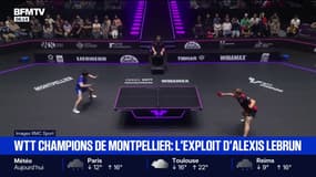 Tennis de table: Alexis Lebrun crée l'exploit en battant le champion d'Asie 