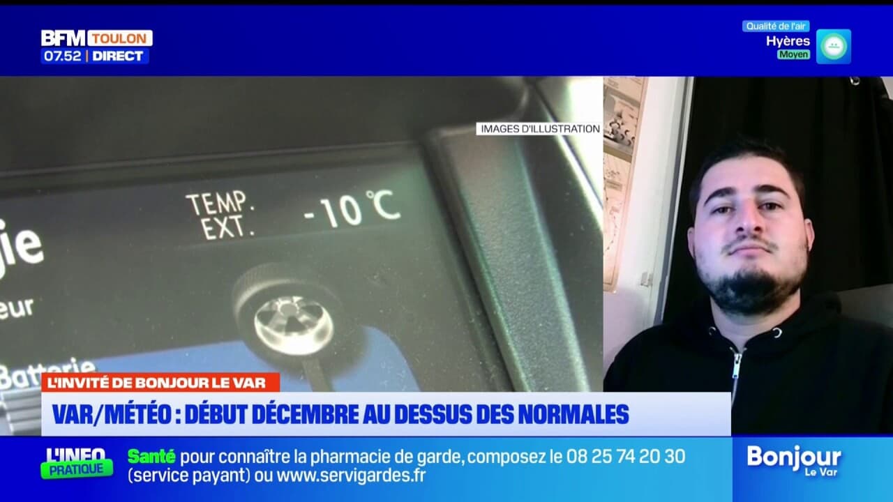 Le Var touché par une vague de froid cette semaine. On en parle avec le ...