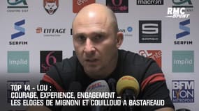 Top14-LOU: Expérience, courage et engagement, les louanges de Mignoni et Couilloud pour les adieux de Bastareaud