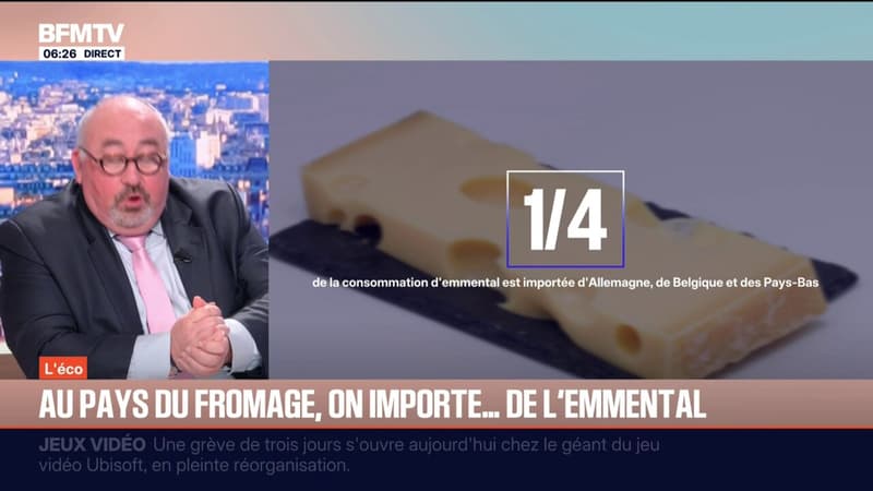 L'ÉCO - Les Français n'ont jamais importé autant d'emmental