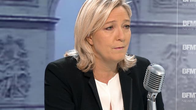 Marine Le Pen sur BFMTV et RMC.