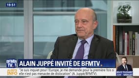 Alain Juppé sur sa famille politique: "Je pense que ça n'est pas en courant après l'extrême droite que l'on peut marquer des points" 