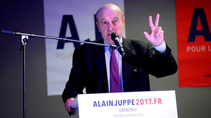 Alain Juppé, candidat à la primaire de la droite