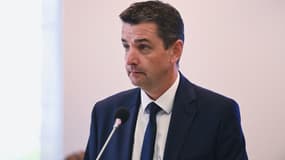 Gael Perdriau, maire de Saint-Etienne en septembre 2022 (photo d'illustration).
