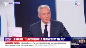 Bruno Le Maire: S'il n'y "avait pas de 'quoi qu'il en coûte', il n'y aurait plus d'Air France aujourd'hui, il n'y aurait plus de Renault'