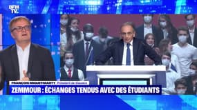 Éric Zemmour: échanges tendus avec des étudiants - 10/12